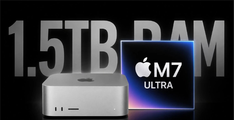 【单升内存就要25万！Mac Studio顶配M7 Ultra将搭载1...
