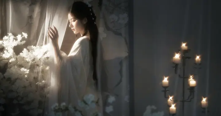 古风摄影中的氛围感