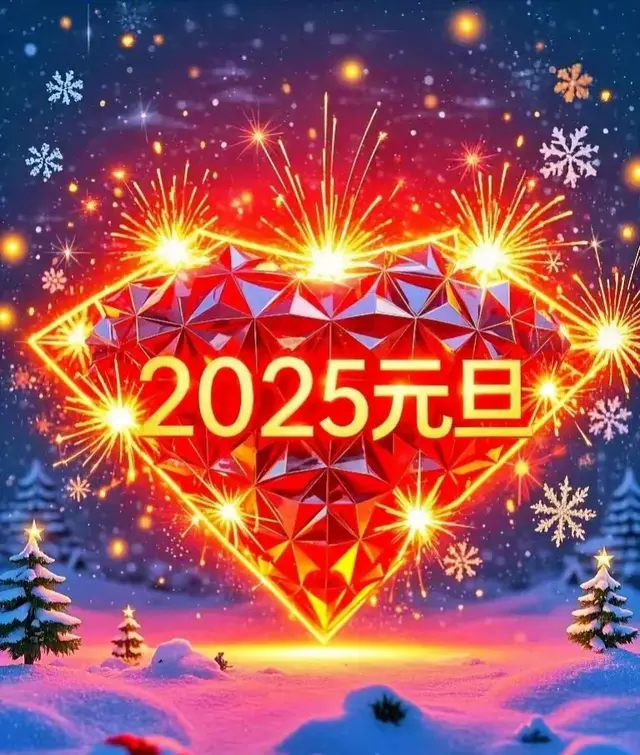 喜迎2025元旦壁纸头像丨辞旧追新，宏图大展，顺遂无忧！