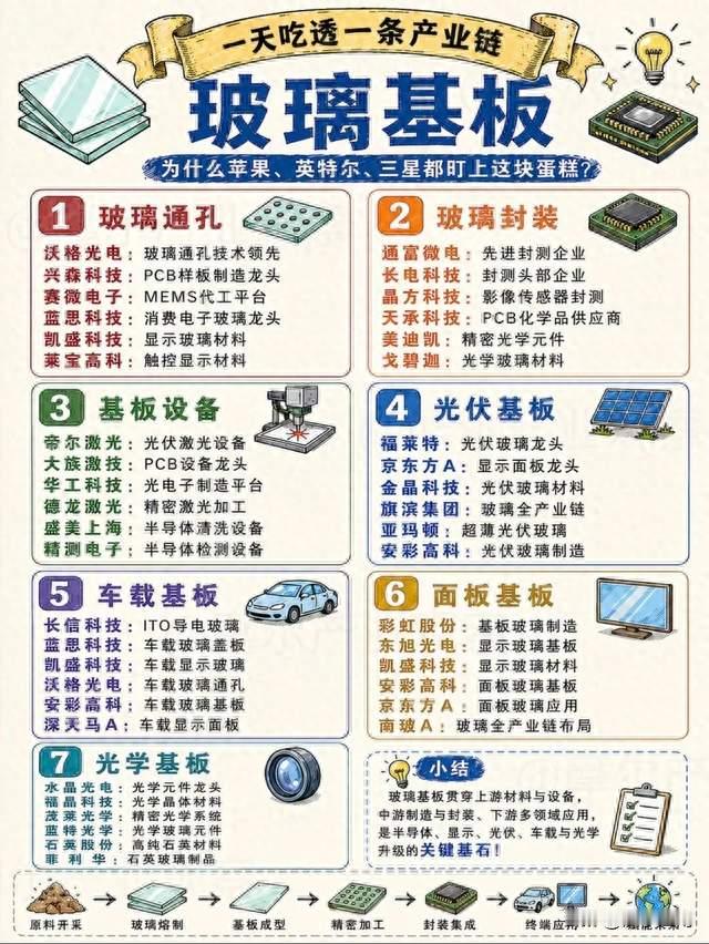 玻璃基板行业梳理及前景分析