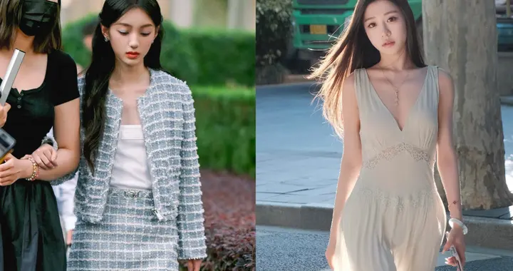 被成都女生带火了一种穿法叫：“膝下裙+平底鞋”，显瘦又洋气！