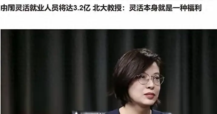 北大教授说灵活就业是福利！汤家凤怒怼：你试试大冬天跑单？
