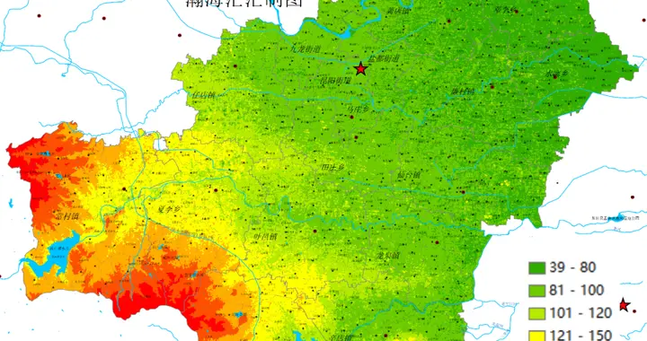 叶县地形、乡镇、村庄、交通和人口地图，文后附下载地址