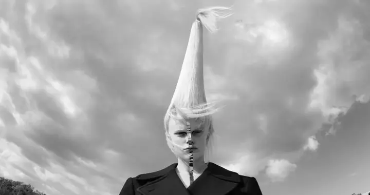 美国超模汉娜·莫特勒，超现实抽象艺术摄影