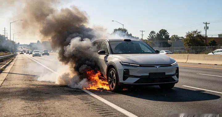 火化都没这么快，这车3秒就爆燃？官方否认电池，却没解释这件事