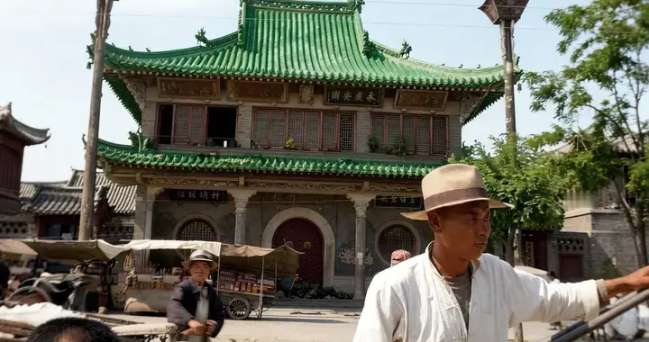 1948年，美国水兵镜头里的山东青岛：中山路、石马、栈桥和天后宫