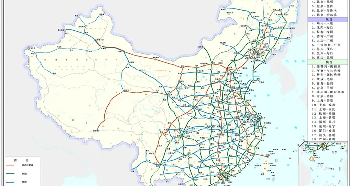 国家高速部分路段路线调整总结篇
