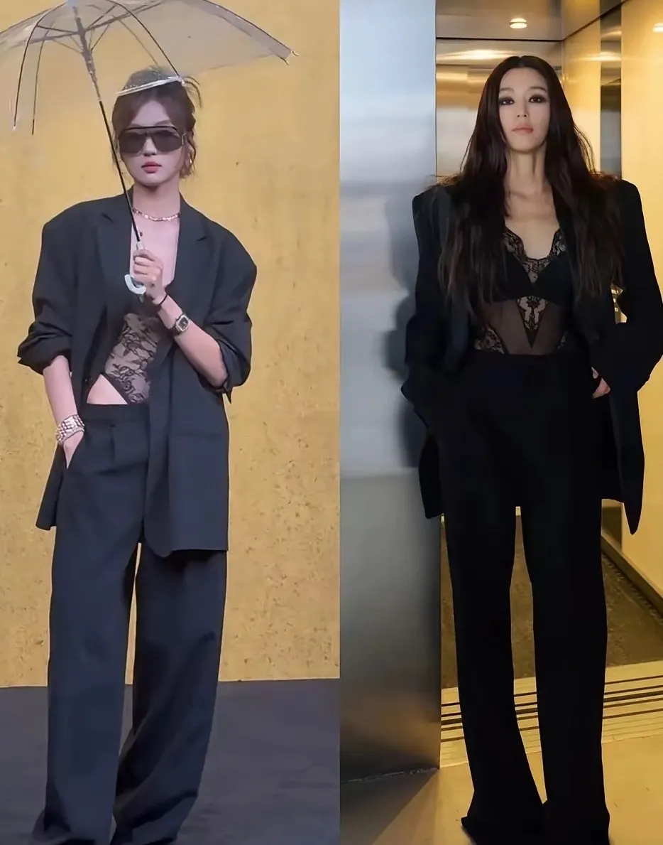 原来孙千的vogue造型是copy全智贤韩版vogue十一月封面啊（十...