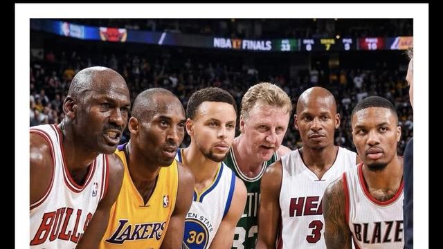 飞鱼篮球：乔丹，科比，库里，伯德，雷阿伦