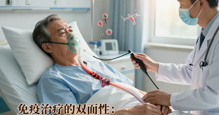 肿瘤缩小了，人却差点窒息？免疫治疗后当心这种“气道大堵塞”！