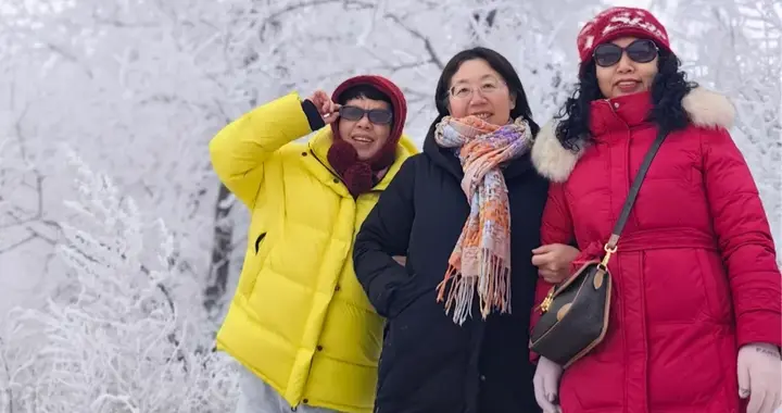 雾凇岛迎接新年的到来