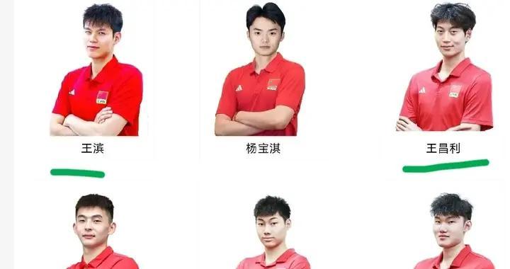 2026中国男排19人最新证件照出炉！