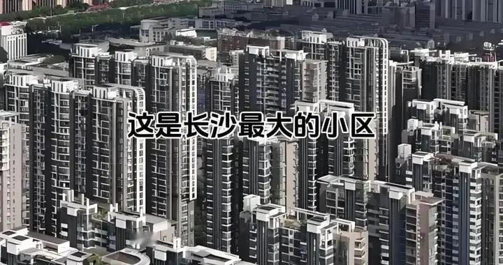 打卡湖南最大小区：10 万人小区藏着刚需的痛与乐！