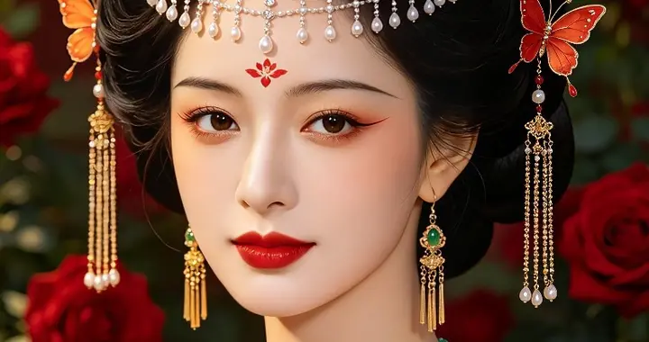 一眼万年！这惊为天人的古典美，完全长在我的审美点上。