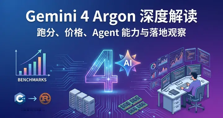 Gemini 4 Argon 深度解读：12 项基准登顶、百万 Token 输出，跑分之外