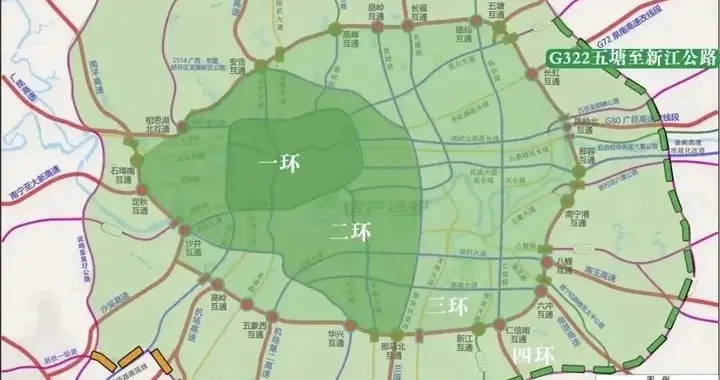 ​南宁三环提速，多地将纳入“一小时生活圈”！宾阳要成南宁郊区？