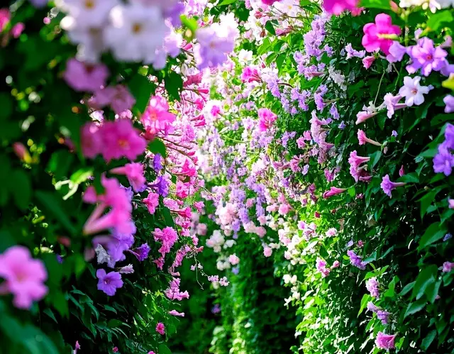 认识一种植物~蒜香藤