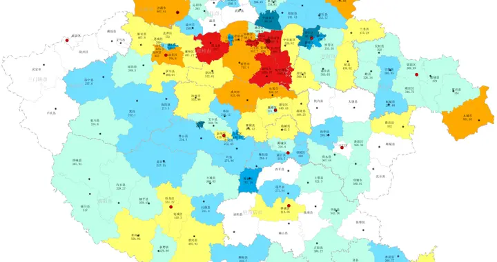 2025年开封市各区县生产总值，尉氏、龙亭和通许分别突破543大关