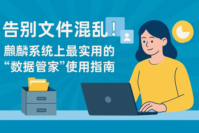 告别文件混乱！麒麟系统上最实用的“数据管家”使用指南