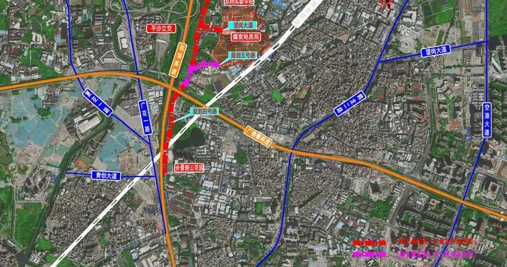 白云区将新建机场高速东侧道路、望岗大道，总投资3.33亿元