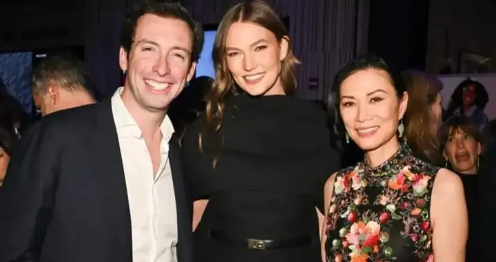 被56岁邓文迪惊艳，穿新中式繁花裙美成36岁，却被顶级气质秒了