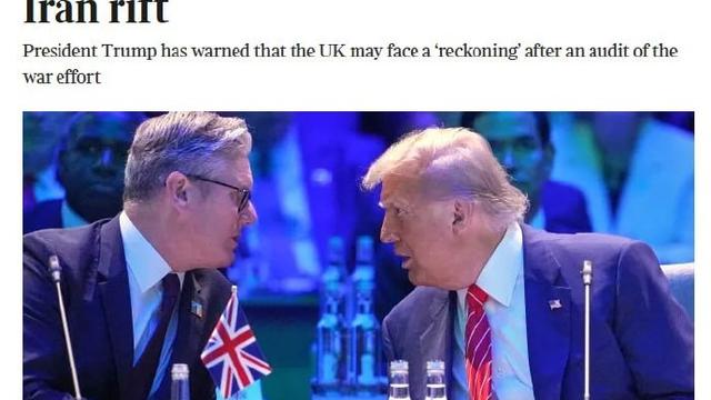 小理寺老卿：据《泰晤士报》报道，只要美国