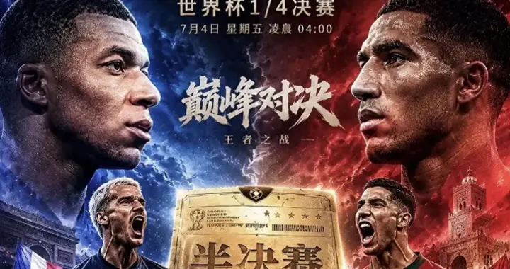 摩洛哥的复仇箭，已对准高卢雄鸡喉咙，四年前2-0被送走能否复仇
