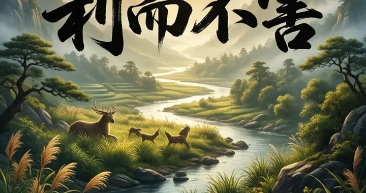 《道德经·百感百悟》第84悟：天之道利而不害
