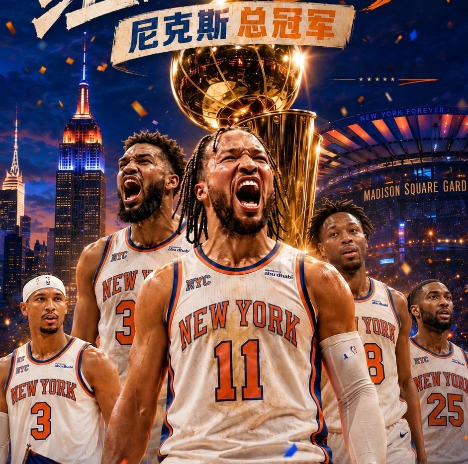 NBA新王诞生！ 刚刚结束的2026赛季NBA总决赛 由纽约尼克斯客场...
