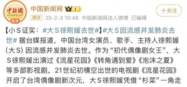 大S离世事件背后的生命启示录