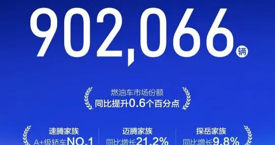 2025车市大考放榜：一汽-大众稳居合资榜首 燃油车市占率创新高