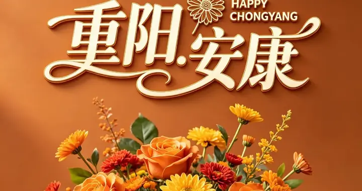 九月初九重阳节祝福图片大全｜秋风叙温情，敬老念安康