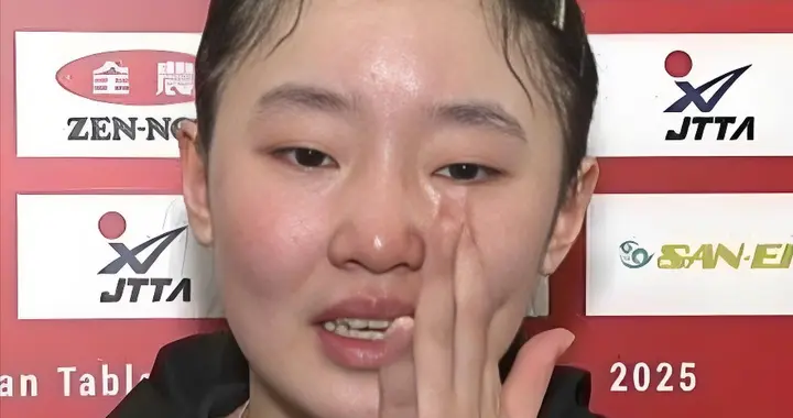 张本智和没想到，自己迎噩耗，被打哭的妹妹因一举动，扭转了口碑