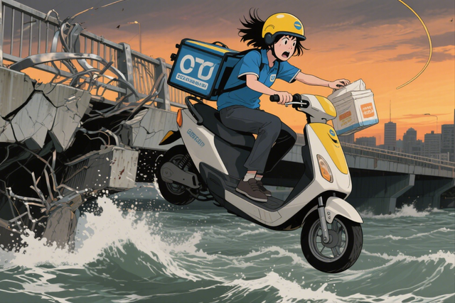 年轻夫妻太难了！24岁女外卖员送餐途中意外溺亡