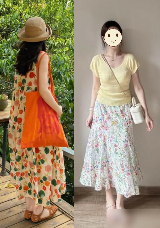 中年女人夏天出游，建议准备这“3裙1裤”，实用性强+拍照好看