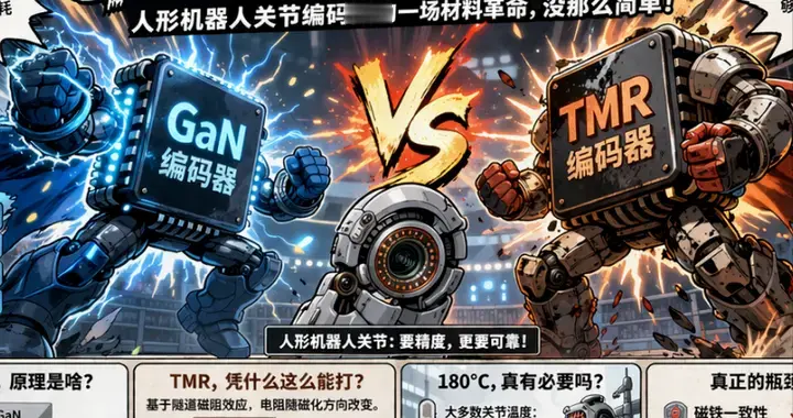 GaN磁编出世，TMR慌了？一文说清两种路线的真实差距