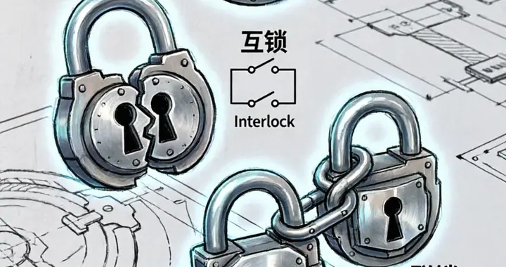 电工知识分享-电工电器控制三把锁