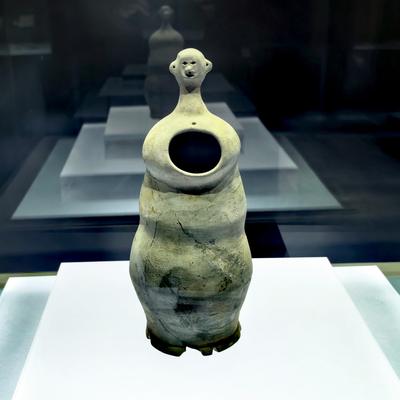 木岛主：嘉兴博物馆的人首陶瓶是国家一级文