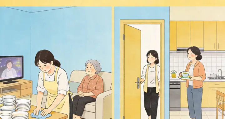 结婚多年终于醒悟，婆媳之间，最好的关系是保持距离