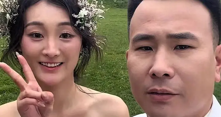 对比鲜明！大衣哥前儿媳拍婚纱照低调生活，朱小伟媳妇贤惠懂事