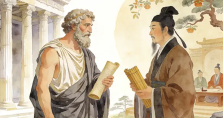 形而上学 vs 大学：亚里士多德与曾子的跨越时空共鸣