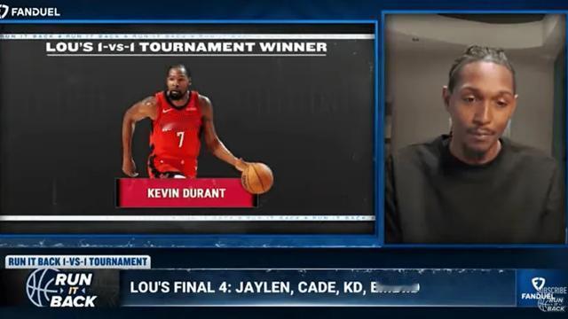 彩毛星星：路威：若NBA真办一对一锦标赛