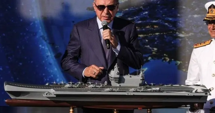 土耳其300米航母开建！吨位号称接近福建舰，还要上电磁弹射