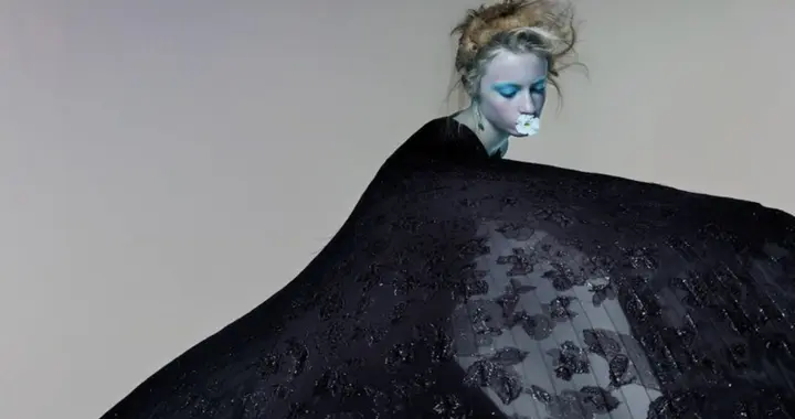 美国超模凯·施赖伯，人工智能艺术摄影