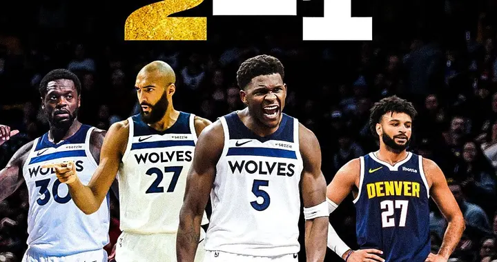 掘金再输森林狼自讨苦吃！湖人收获1喜1忧，G3该他为詹姆斯分忧了