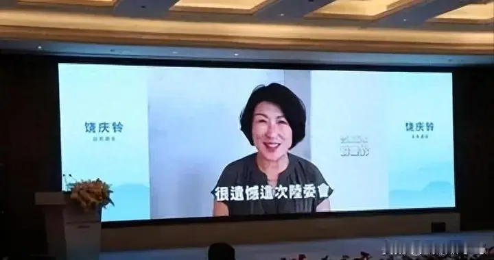 曾扬言查办饶庆铃参加海峡论坛 陆委会认怂：未涉及重大政治议题