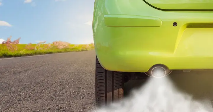 下雪天，有的车排气管冒白烟，有的不冒，这是什么原理？