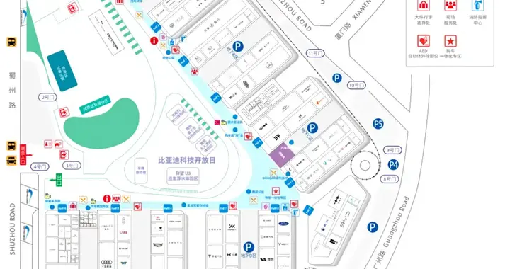 展出车型将超过1600台！2026成都国际车展展位图正式发布！