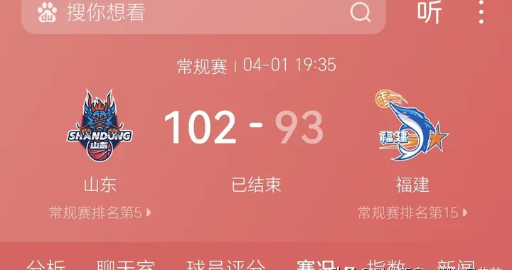 从重返前四到66分惨败！山东男篮的“过山车”一周，经历了什么？