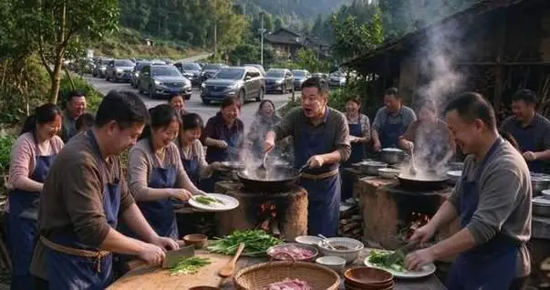 把厨房搬进院子：农家乐靠“胡闹”救活自己
